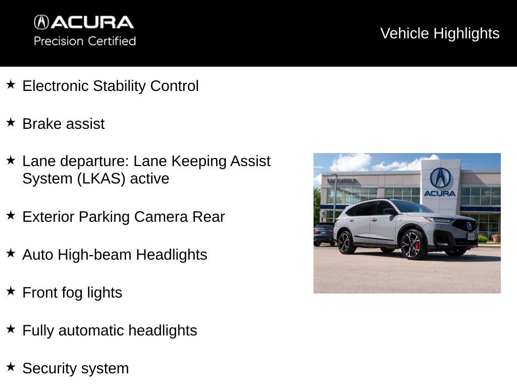 Certified 2025 Acura MDX Type S AWD/4WD image 17