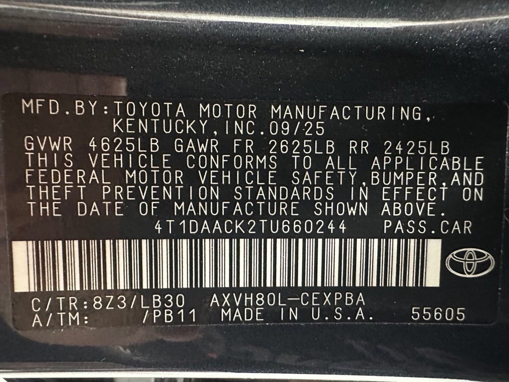 Used 2026 Toyota Camry XSE FWD image 11