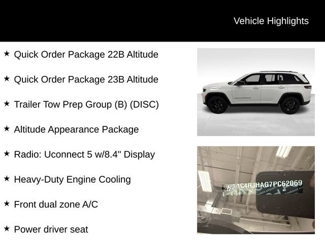 Used 2023 Jeep Grand Cherokee Altitude AWD/4WD image 27