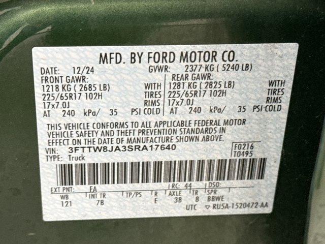 Used 2025 Ford Maverick XLT w/ Equipment Group 302A image 20