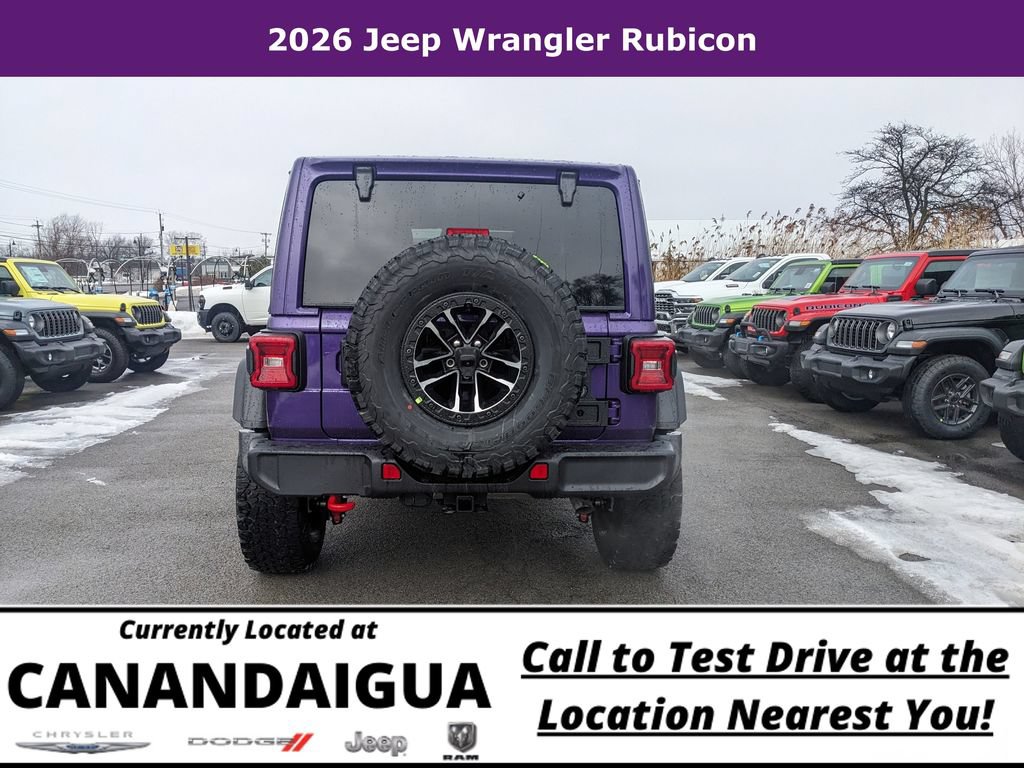 New 2026 Jeep Wrangler Unlimited Rubicon w/ Xtreme 35 Tire Package AWD/4WD image 10