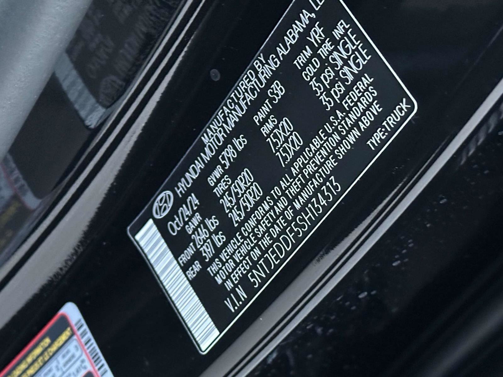 New 2025 Hyundai Santa Cruz Limited image 19