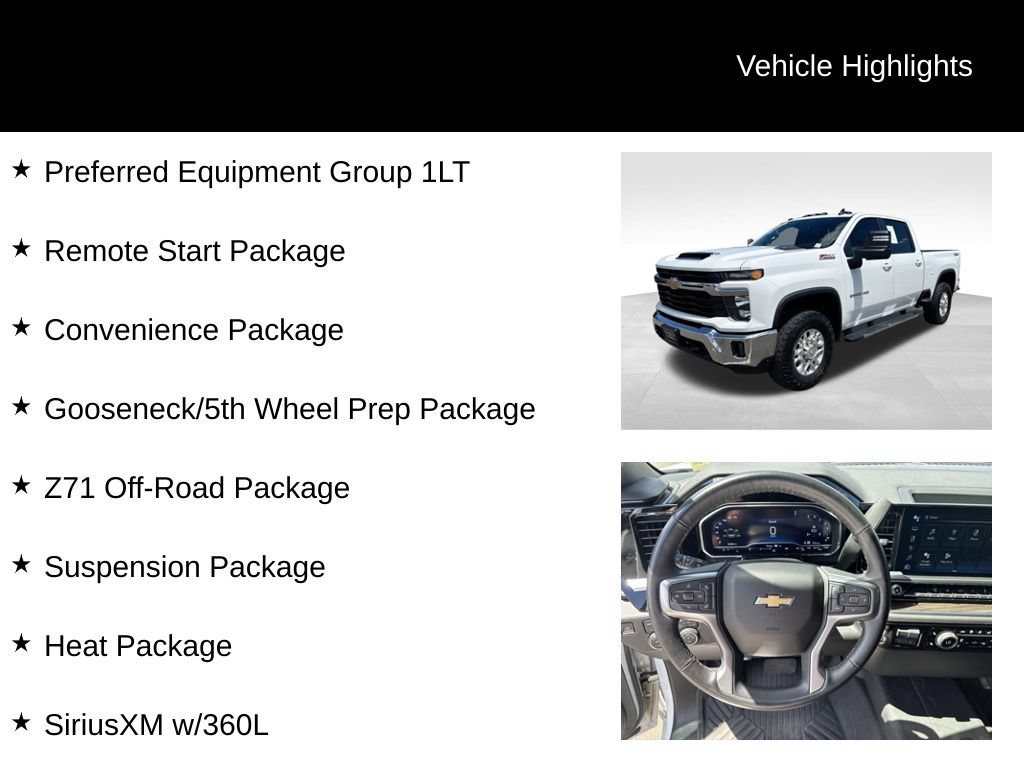 Used 2024 Chevrolet Silverado 2500 LT w/ Convenience Package AWD/4WD image 9