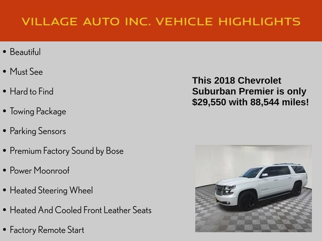 Used 2018 Chevrolet Suburban Premier AWD/4WD image 7