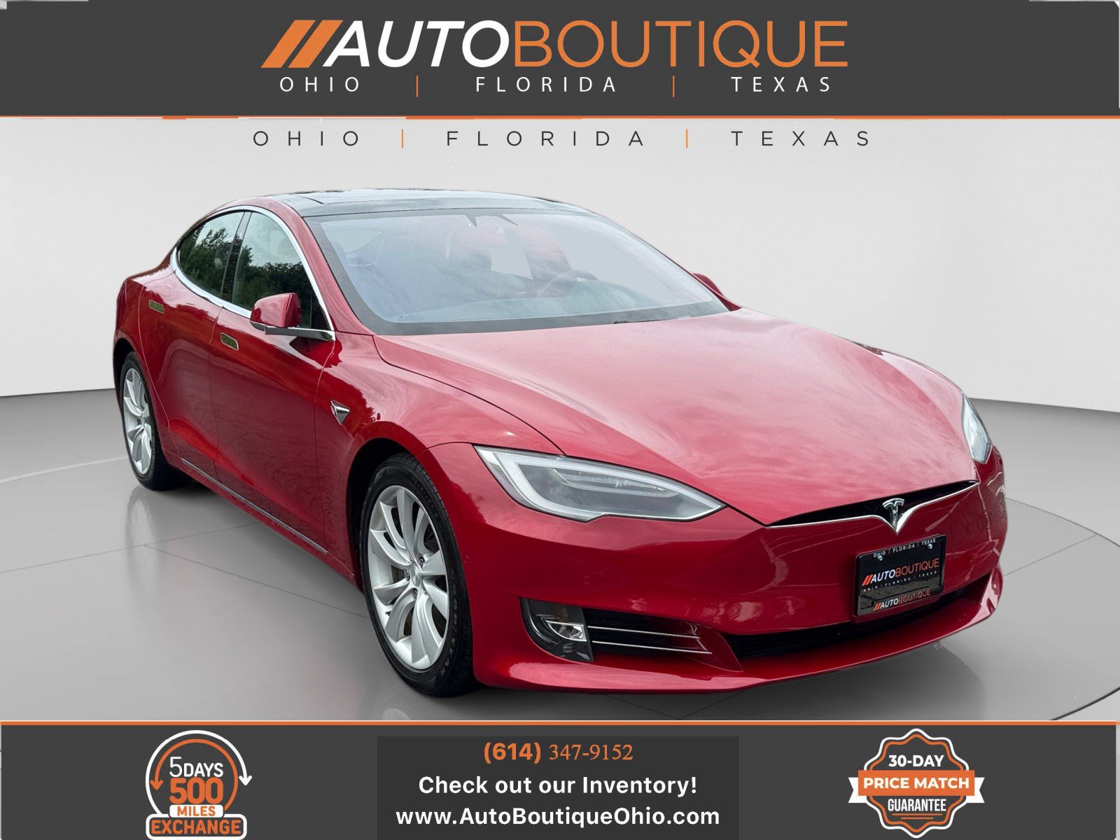 Used 2017 Tesla Model S 75D AWD/4WD image 1