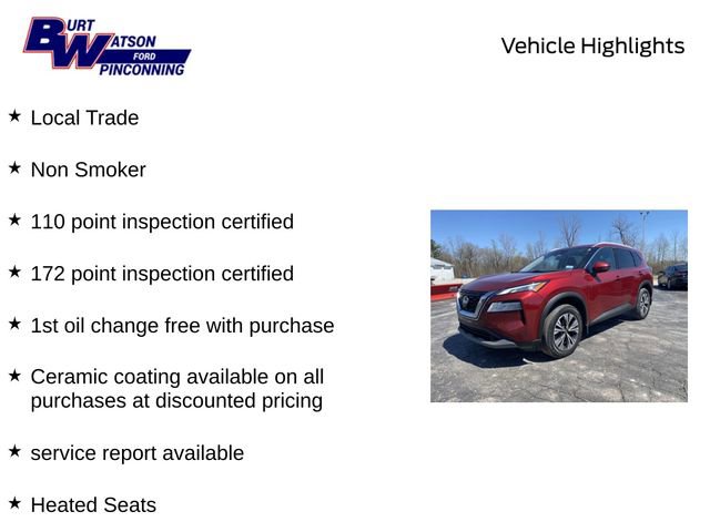 Used 2021 Nissan Rogue SV AWD/4WD image 8