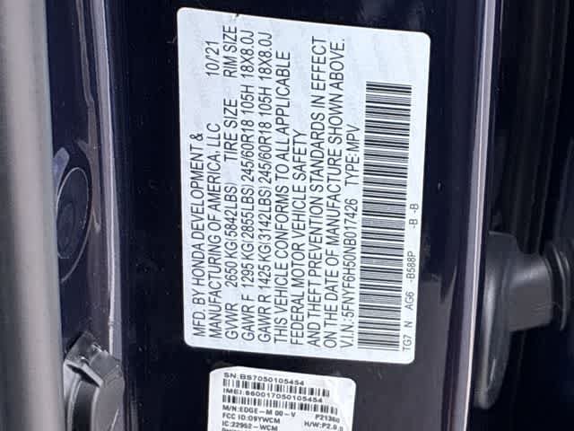 Used 2022 Honda Pilot EX-L image 39