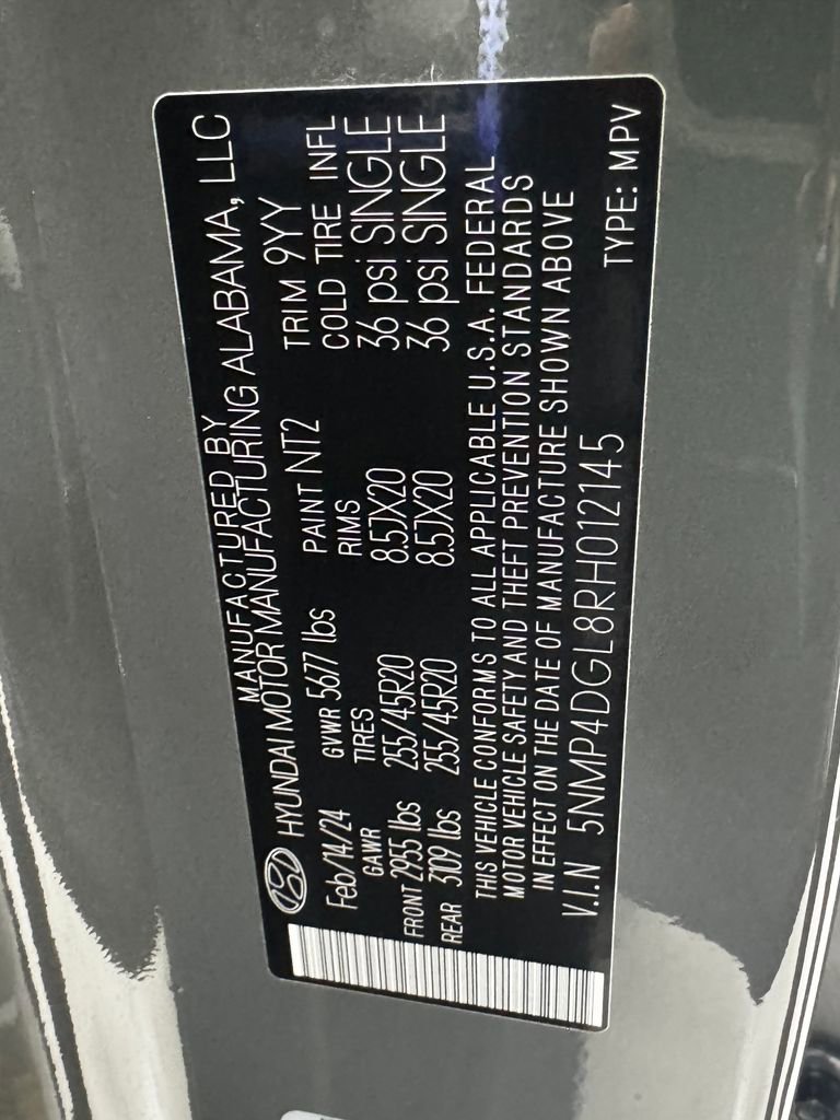 Used 2024 Hyundai Santa Fe Limited image 46