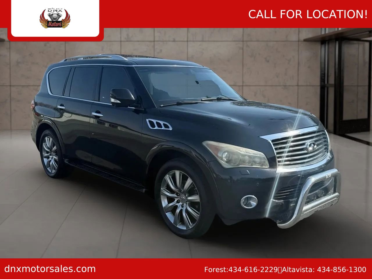 Used 2012 INFINITI QX56 4WD w/ Deluxe Touring Pkg image 7