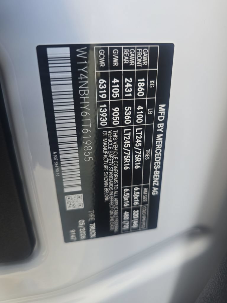 New 2026 Mercedes-Benz Sprinter 2500 image 28