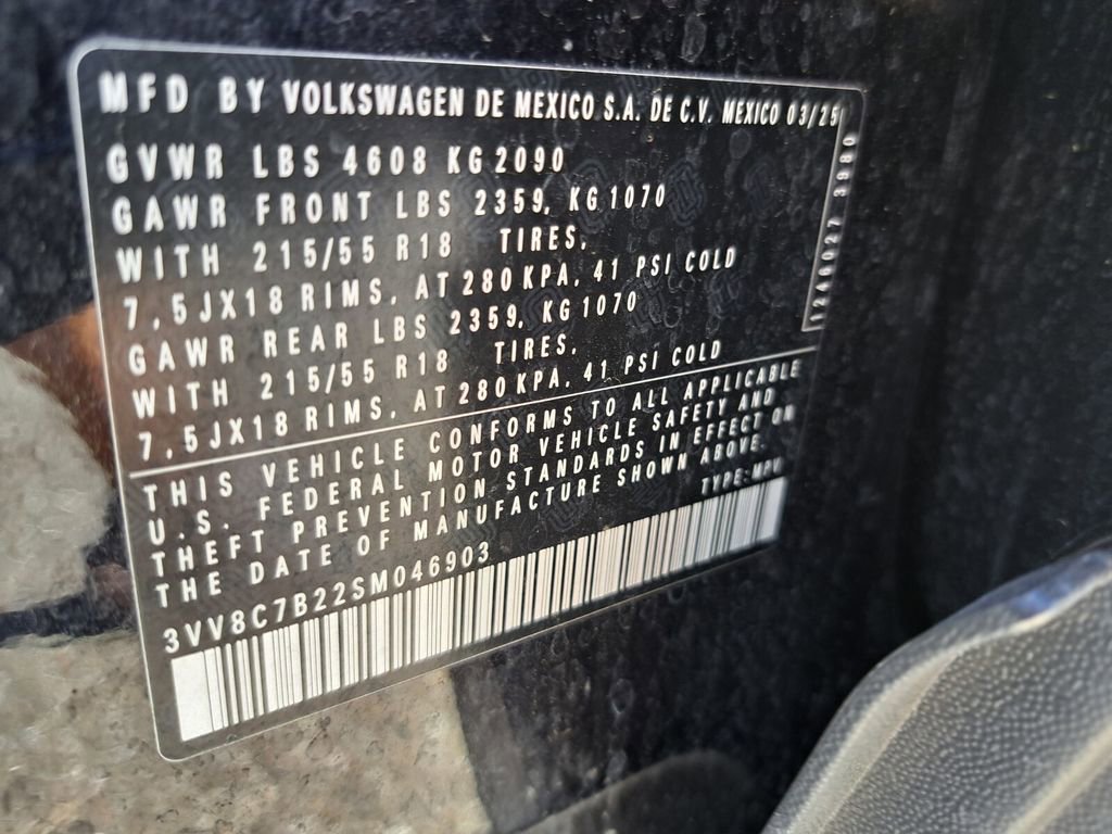 Used 2025 Volkswagen Taos S AWD/4WD image 28