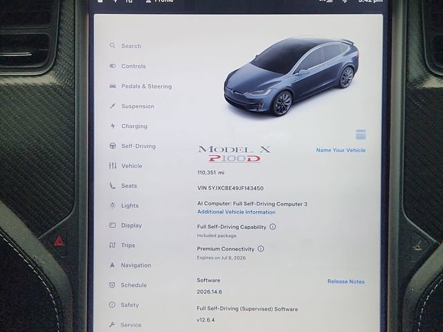 Used 2018 Tesla Model X P100D AWD/4WD image 12