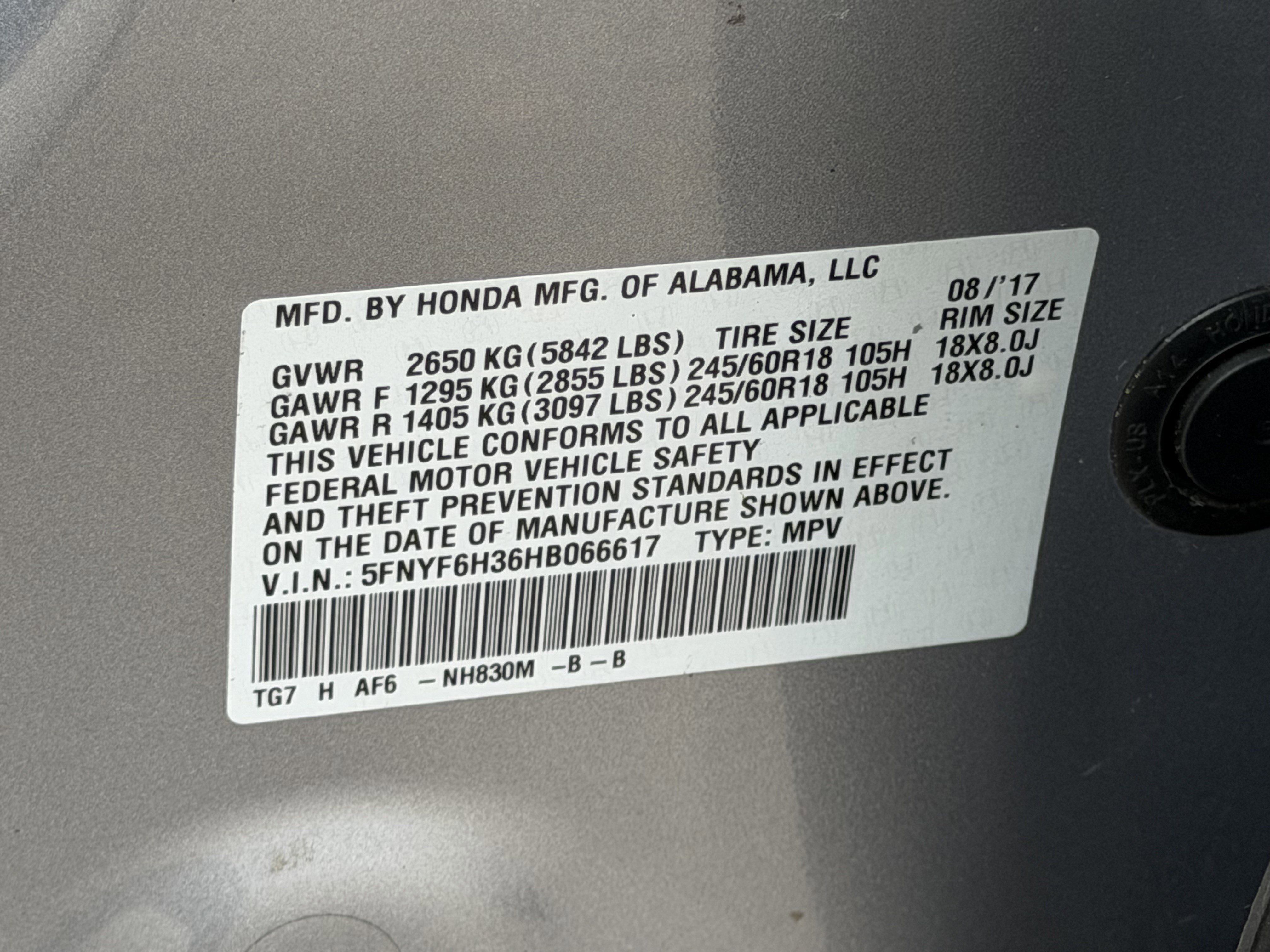 Used 2017 Honda Pilot EX image 29