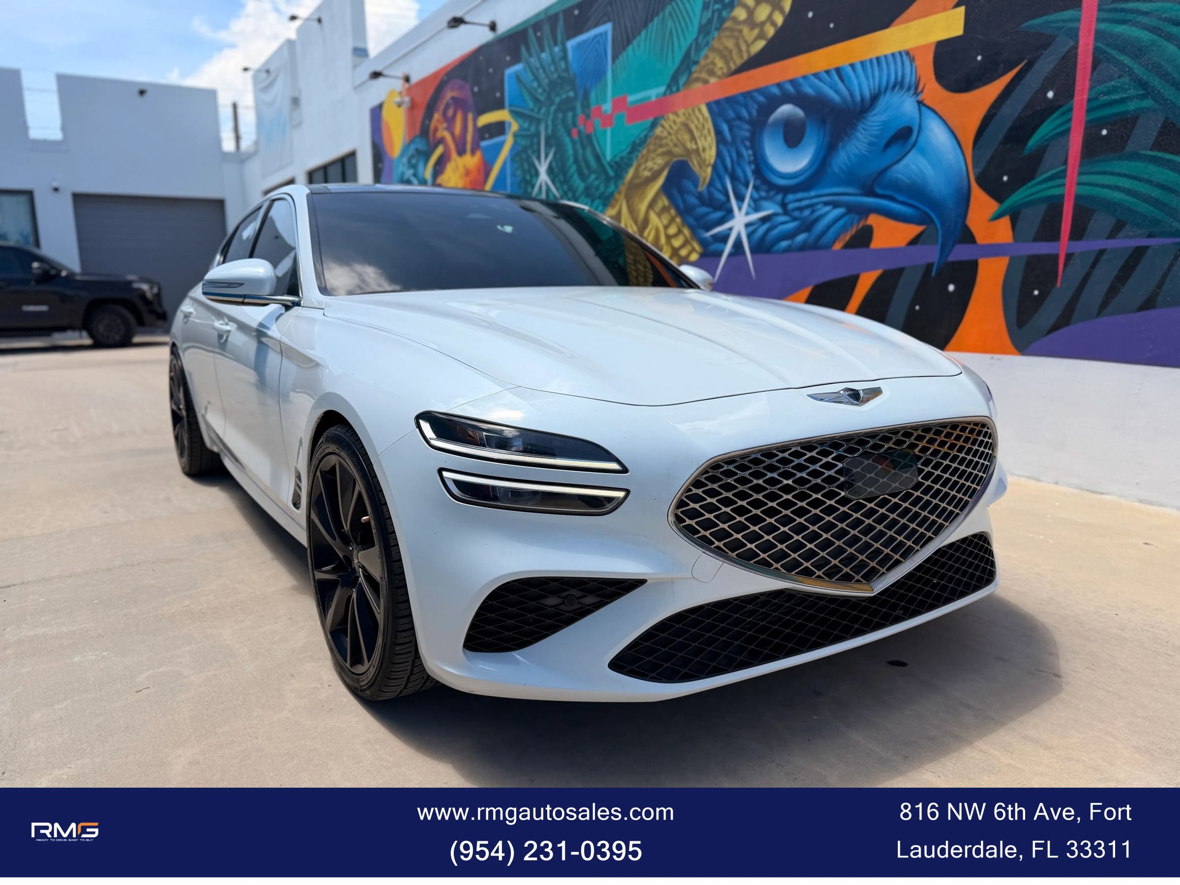 Used 2022 Genesis G70 2.0T w/ Prestige Package RWD image 3