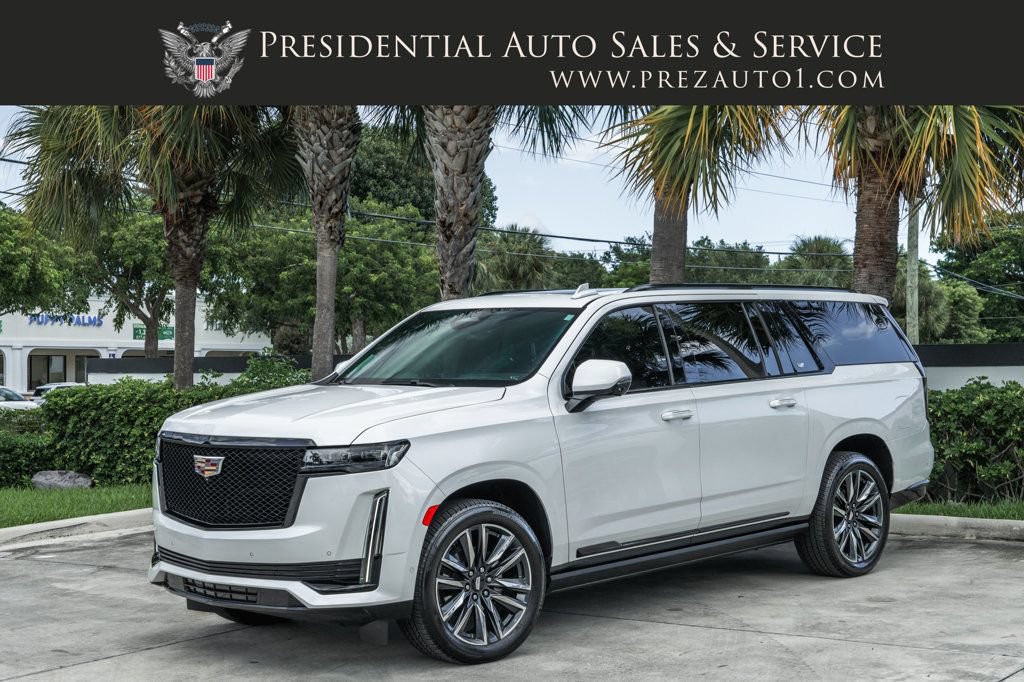 Used 2023 Cadillac Escalade ESV Sport Platinum w/ Heavy-Duty Trailer Package