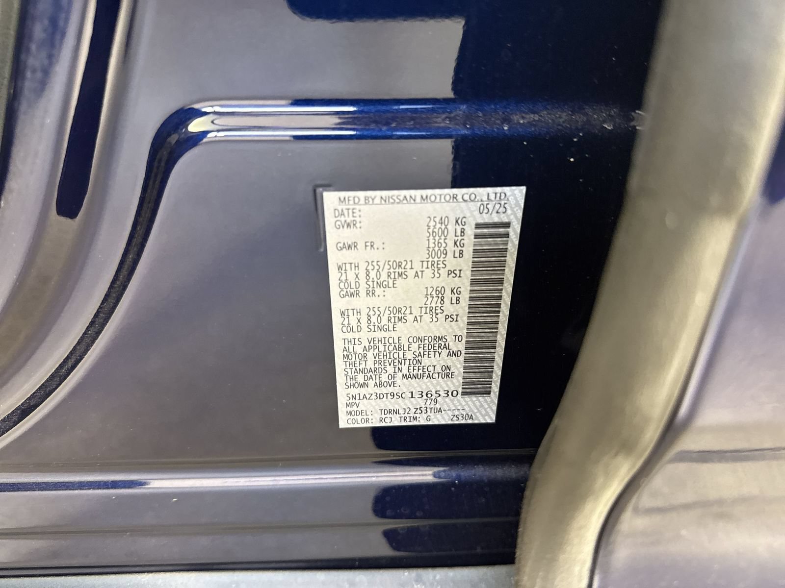 Used 2025 Nissan Murano Platinum w/ Cargo Package AWD/4WD image 38