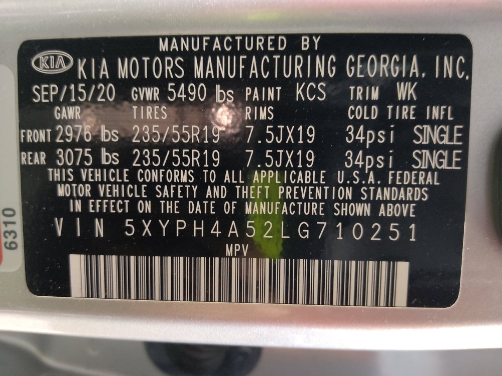 Used 2020 Kia Sorento EX FWD image 33