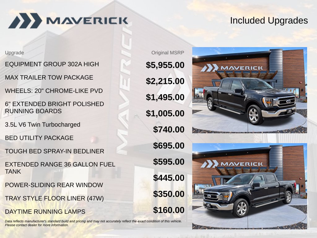 Used 2022 Ford F150 XLT w/ Equipment Group 302A High AWD/4WD image 8