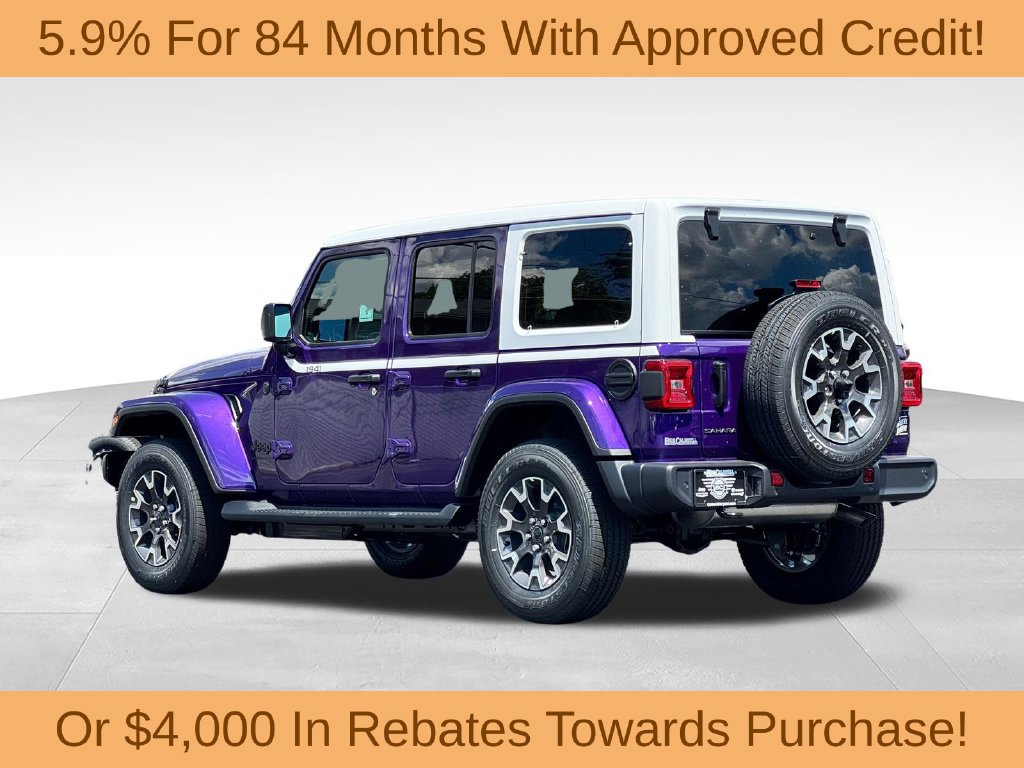 New 2026 Jeep Wrangler Unlimited Sahara w/ Whitecap Package AWD/4WD image 5