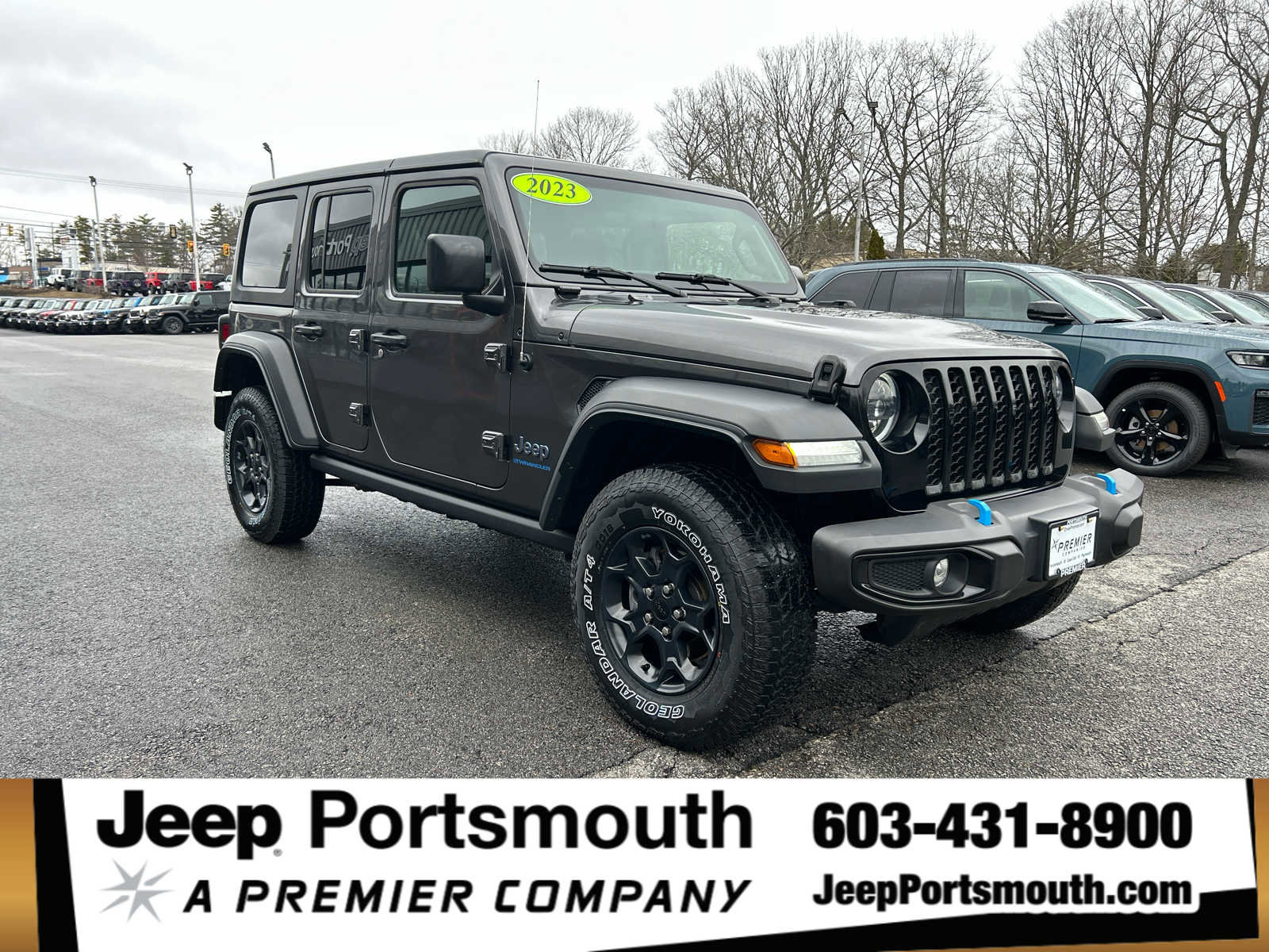 Certified 2023 Jeep Wrangler Unlimited w/ Cold Weather Group image 1