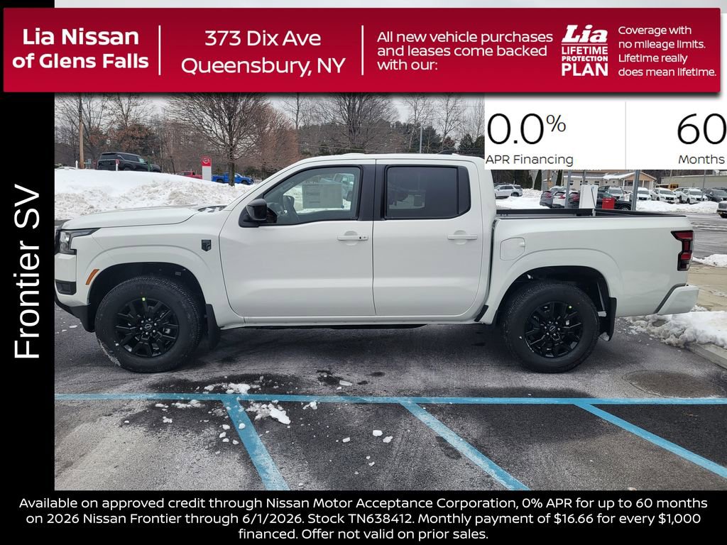 New 2026 Nissan Frontier SV w/ SV Convenience Package AWD/4WD image 8