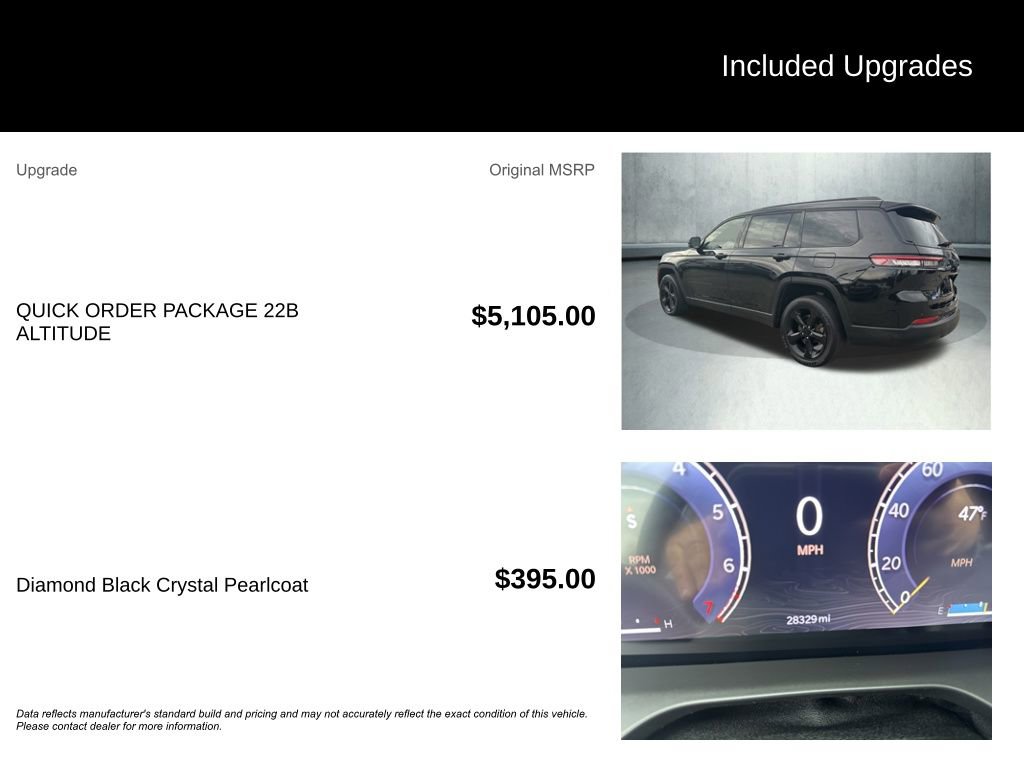 Used 2022 Jeep Grand Cherokee L Laredo image 4