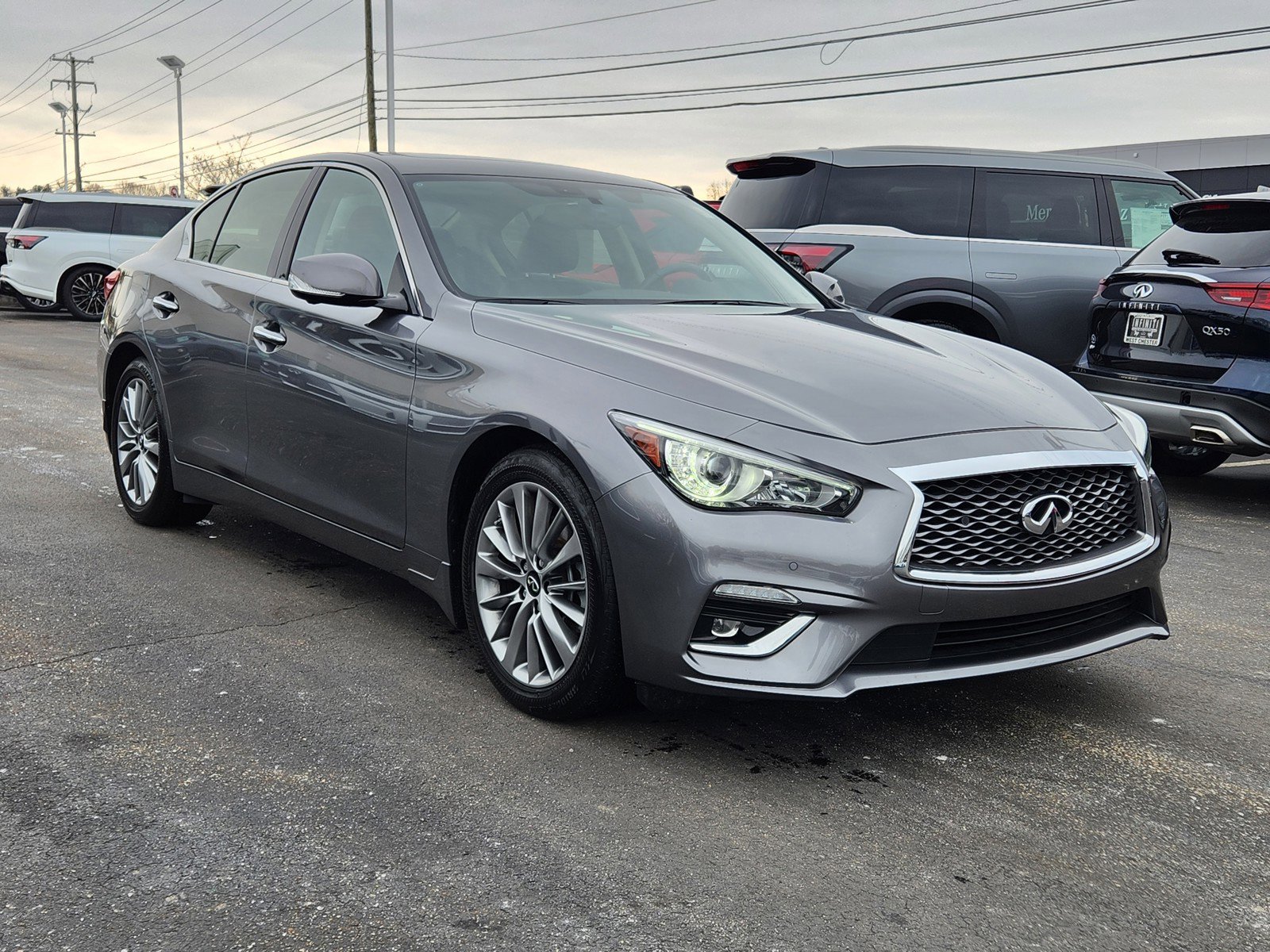 Used 2023 INFINITI Q50 Luxe w/ Cargo Package image 2