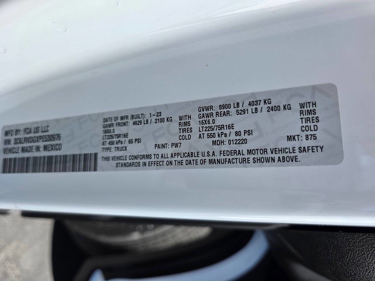 Used 2023 RAM ProMaster 2500 image 22