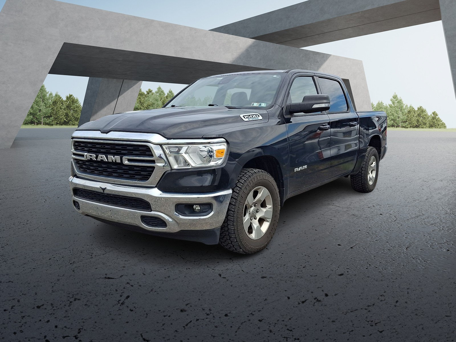 Used 2022 RAM 1500 Big Horn AWD/4WD image 3