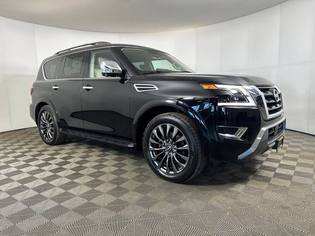 Used 2023 Nissan Armada Platinum w/ Captain's Chairs Package image 2