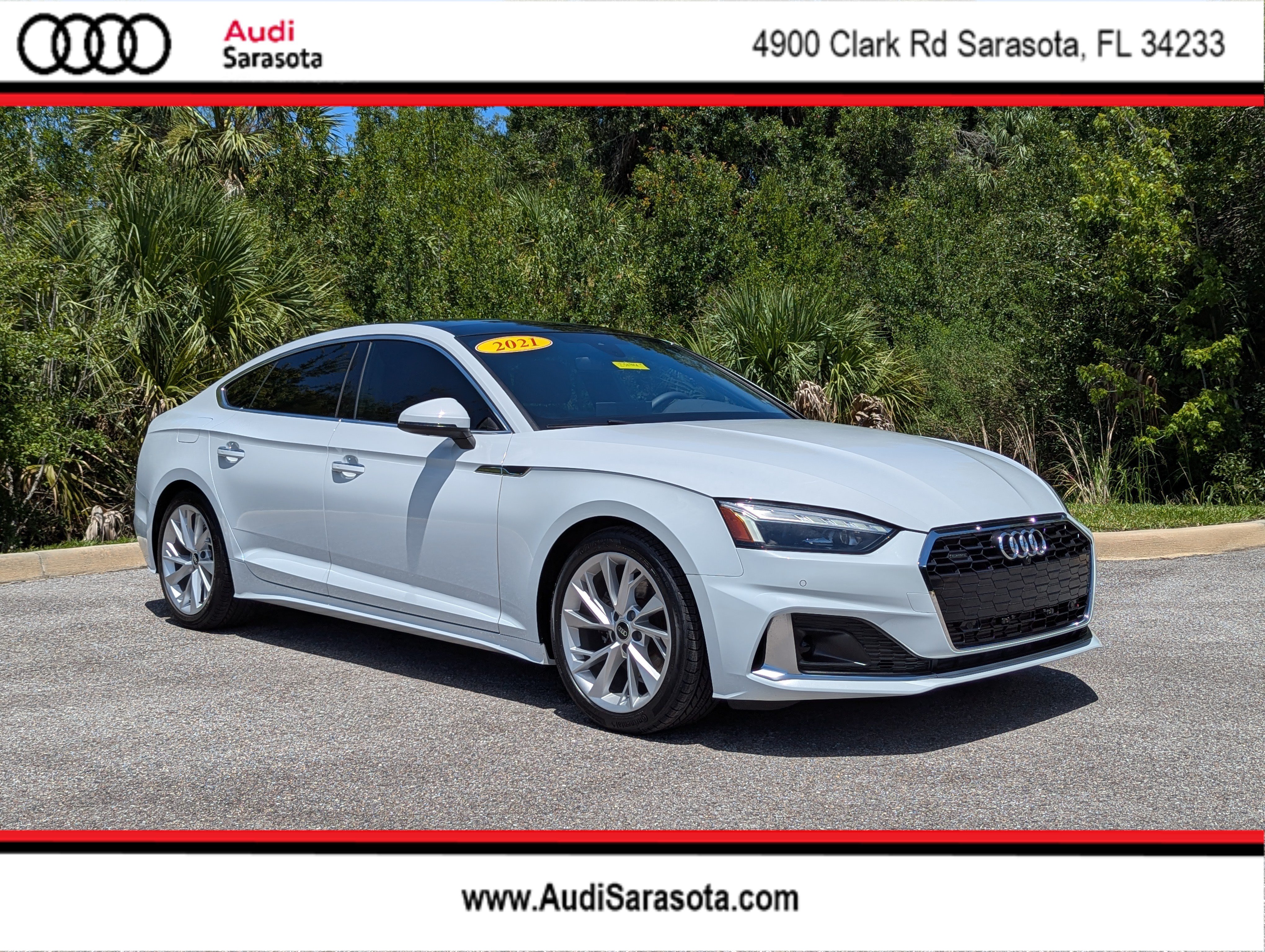 Used 2021 Audi A5 2.0T Premium Plus w/ Premium Plus AWD/4WD image 1