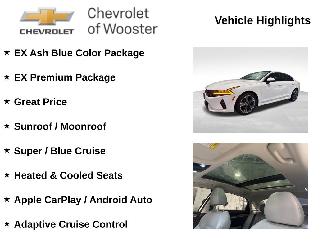 Used 2021 Kia K5 EX w/ EX Premium Package FWD image 2