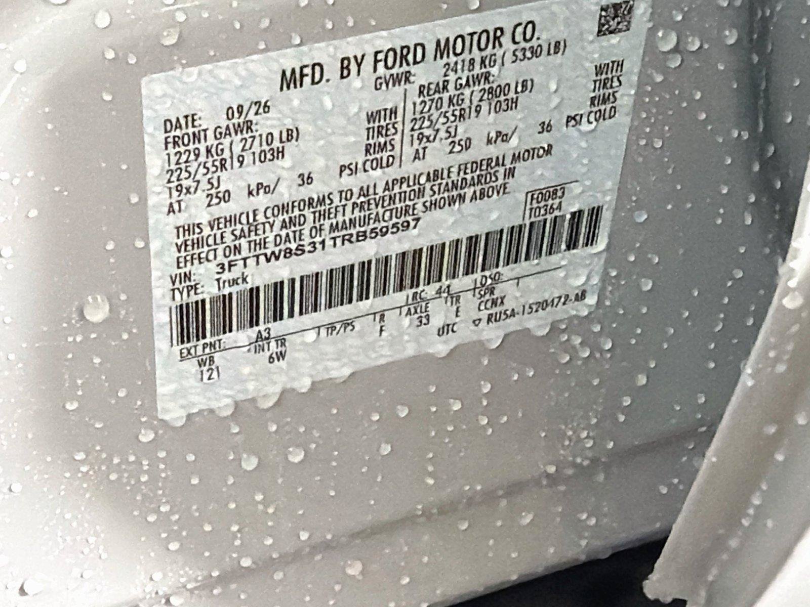 New 2026 Ford Maverick Lariat w/ Black Appearance Package AWD/4WD image 42