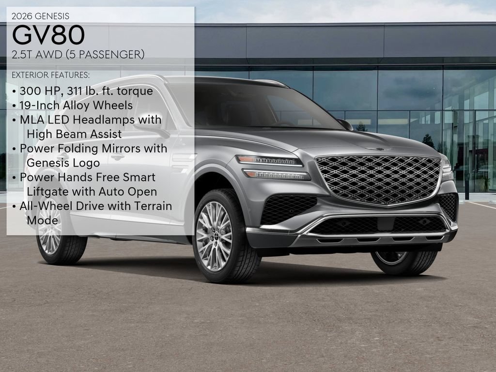 New 2026 Genesis GV80 2.5T AWD/4WD image 3
