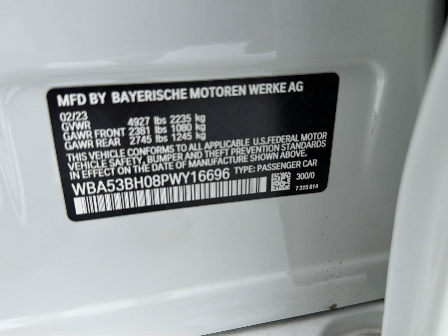 Certified 2023 BMW 530i w/ M Sport Package RWD image 42