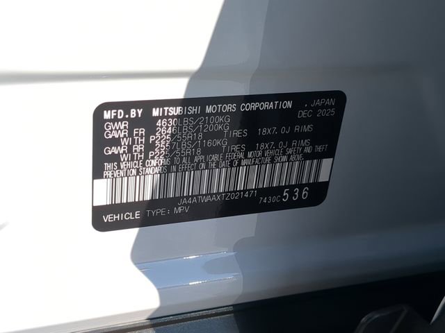 New 2026 Mitsubishi Eclipse Cross Black Edition AWD/4WD image 37