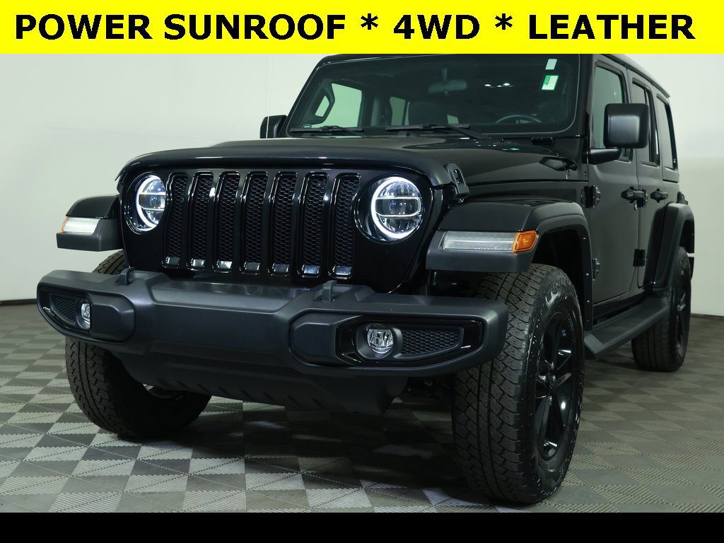 Used 2021 Jeep Wrangler Unlimited Sahara video 1