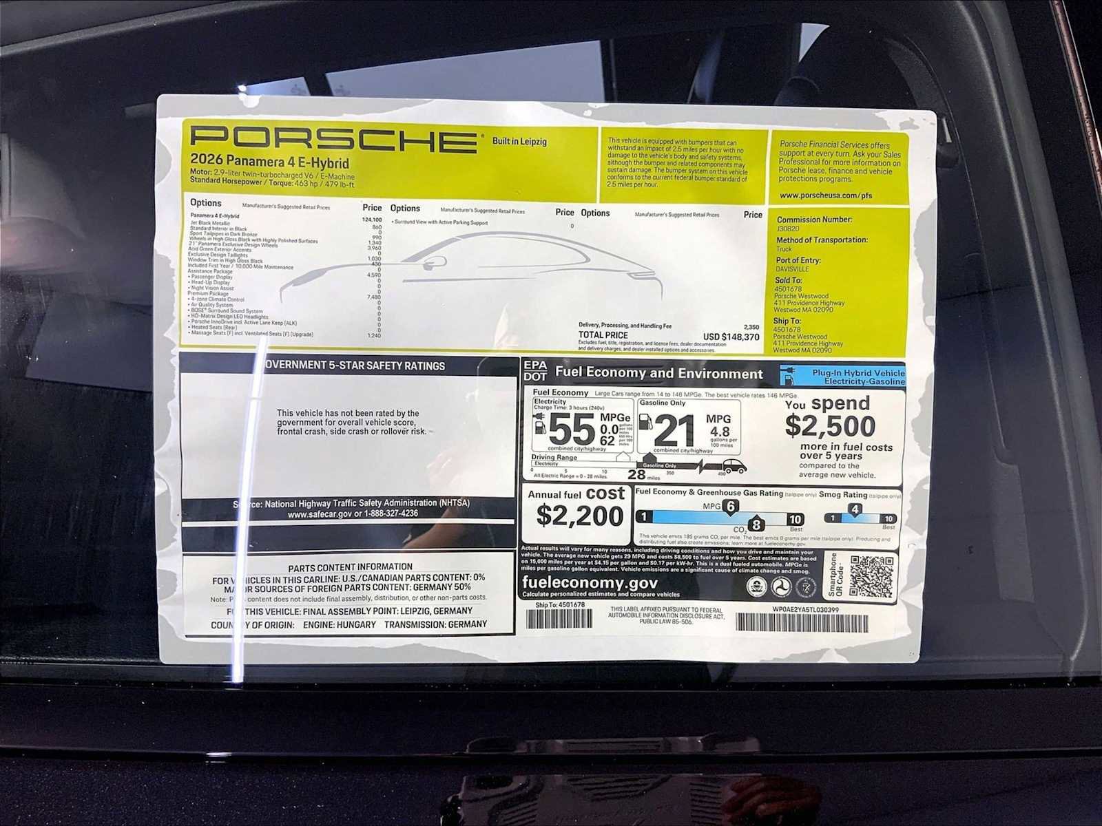 New 2026 Porsche Panamera 4 image 24