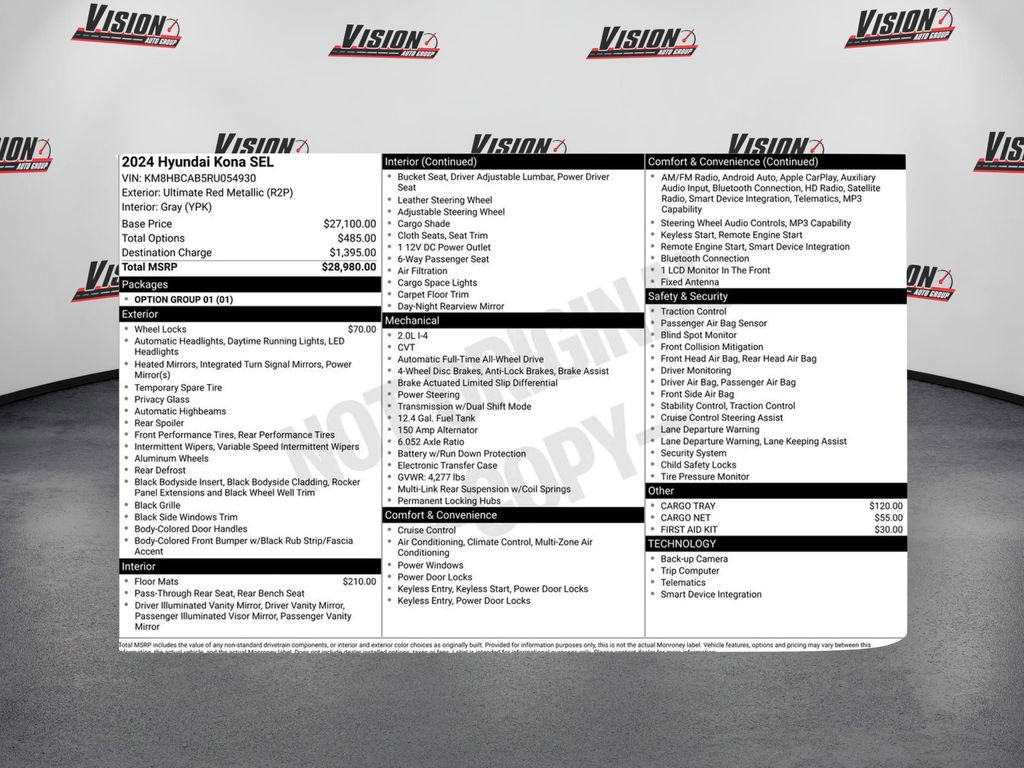 Used 2024 Hyundai Kona SEL image 38