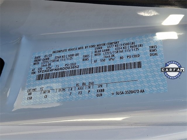 Used 2024 Ford E-450 and Econoline 450 Super Duty w/ Driver's Safety Package image 25