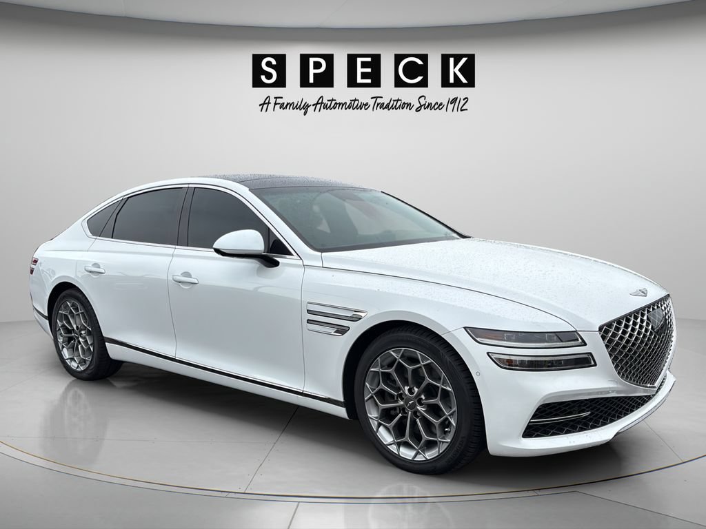 Used 2022 Genesis G80 2.5T w/ Prestige Package AWD/4WD image 1