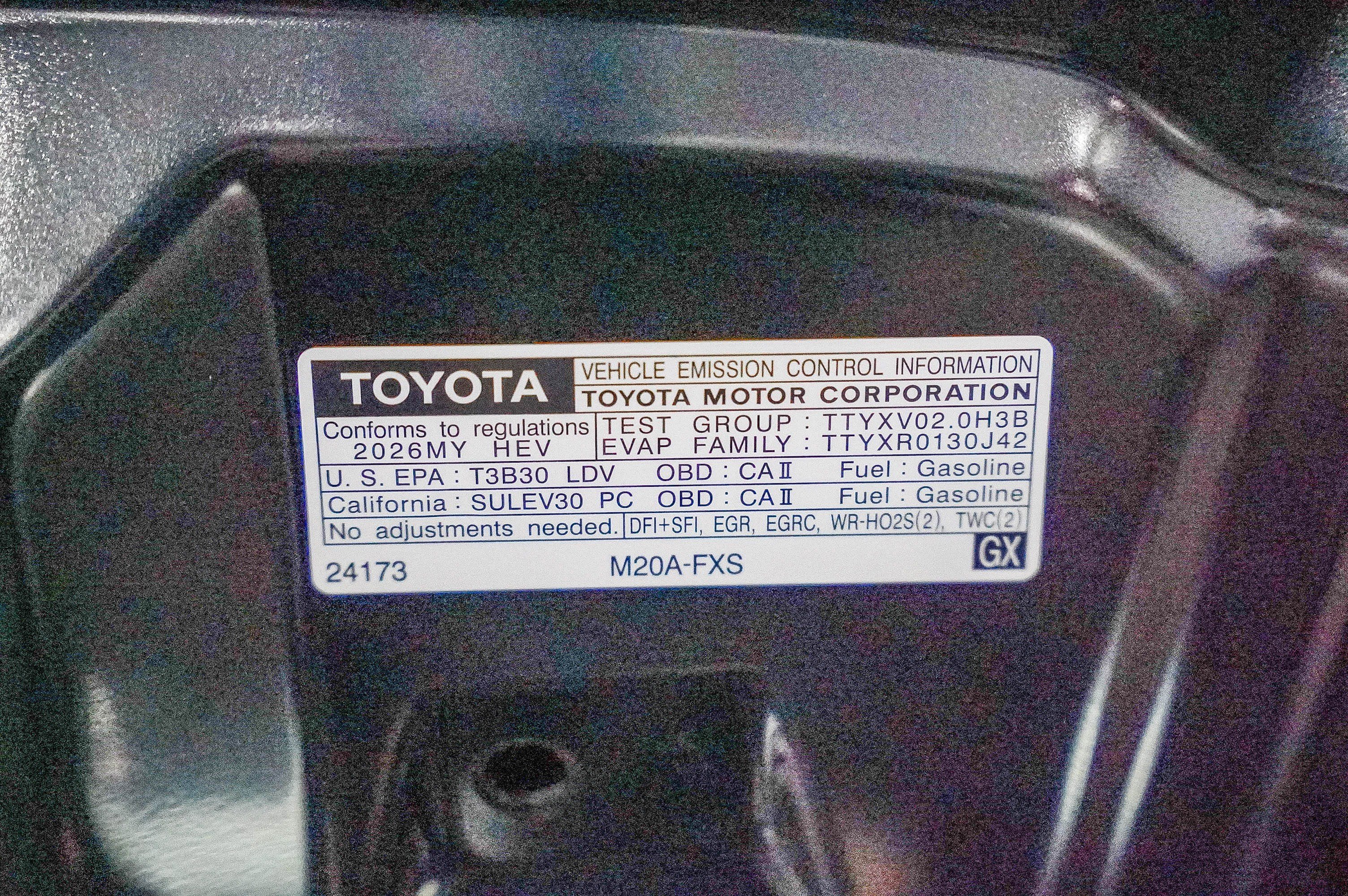 New 2026 Toyota Prius XLE image 15