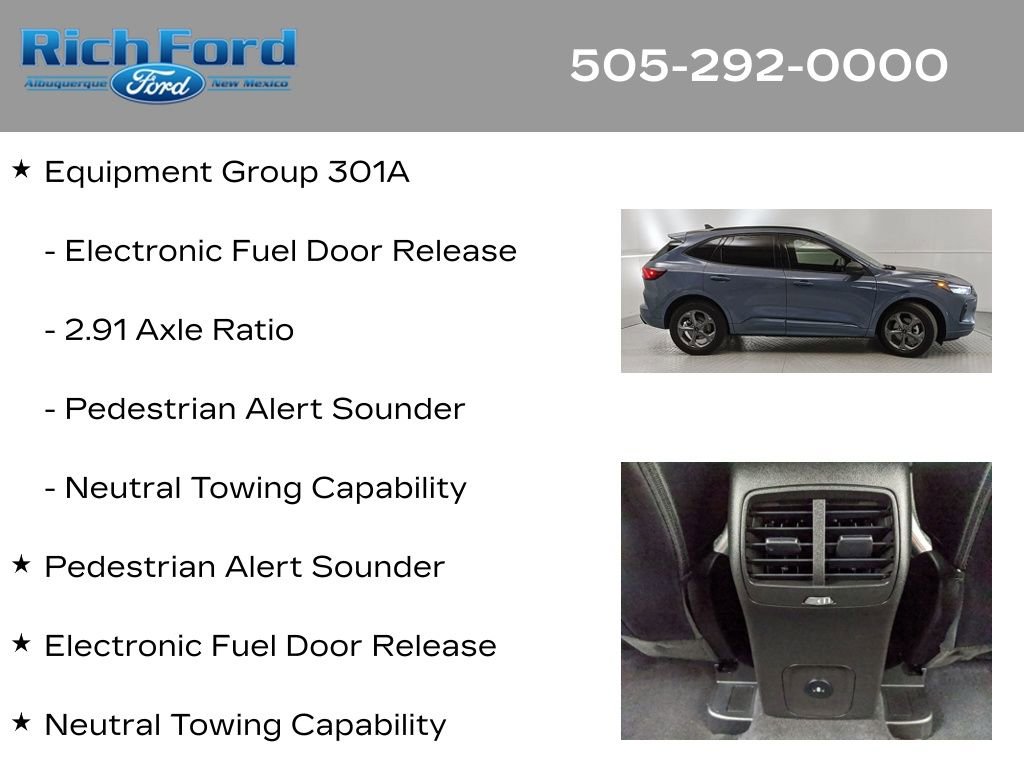 Certified 2023 Ford Escape ST-Line w/ Equipment Group 301A image 11
