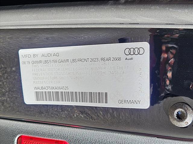 Used 2019 Audi S5 Premium Plus w/ Premium Plus AWD/4WD image 23