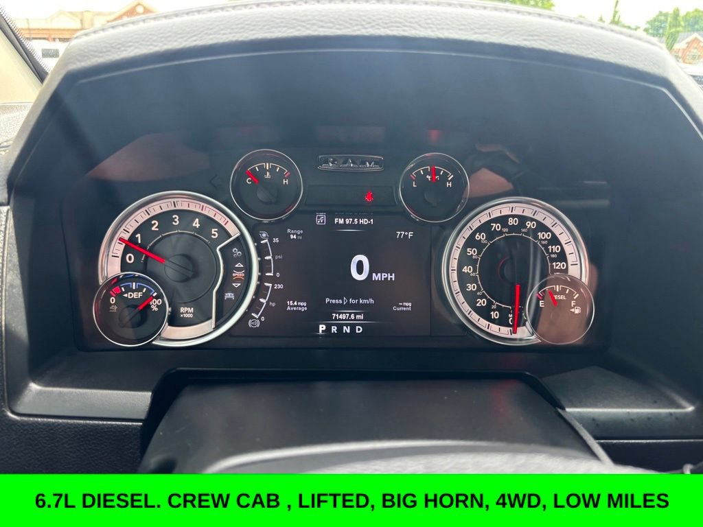 Used 2018 RAM 2500 Big Horn w/ Sport Appearance Group AWD/4WD image 18