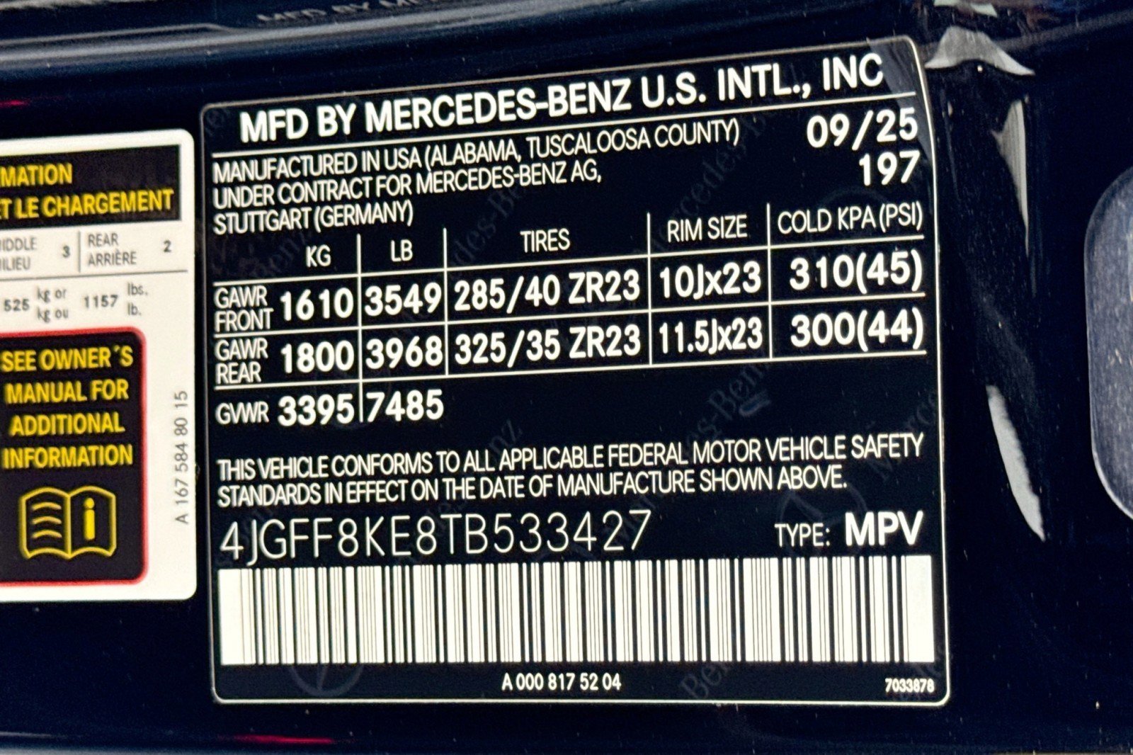 New 2026 Mercedes-Benz GLS 63 AMG 4MATIC image 31