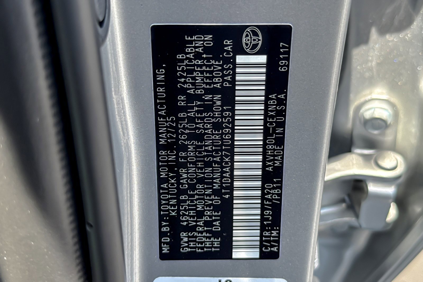 Certified 2026 Toyota Camry LE FWD image 26