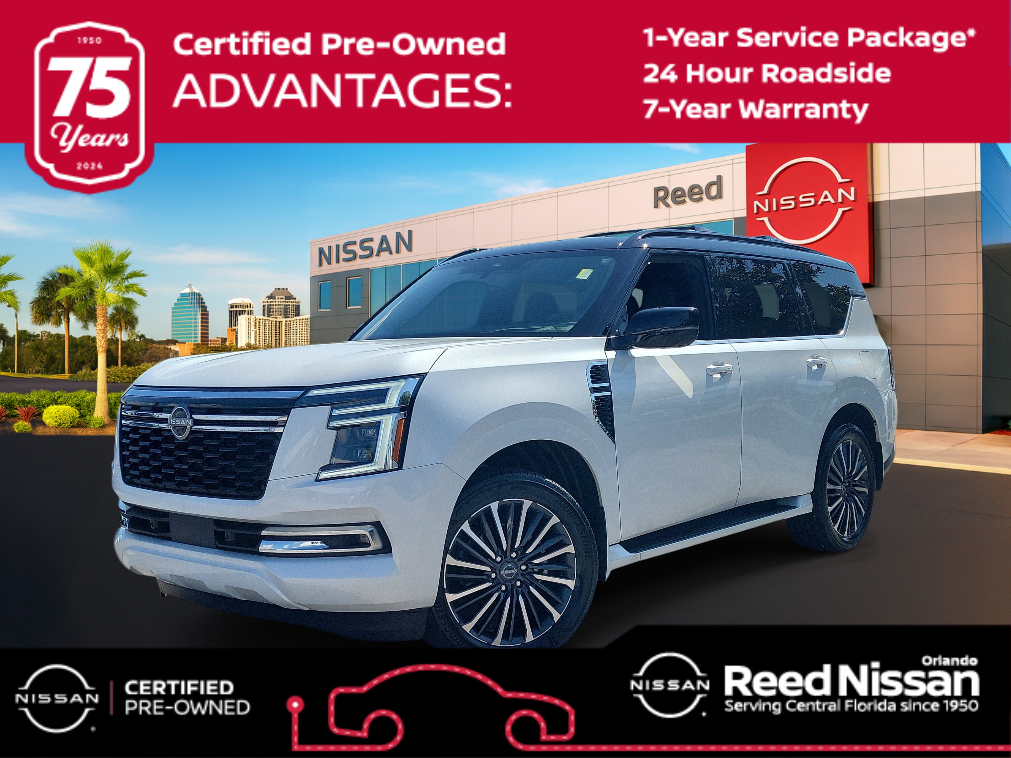 Certified 2025 Nissan Armada Platinum Reserve
