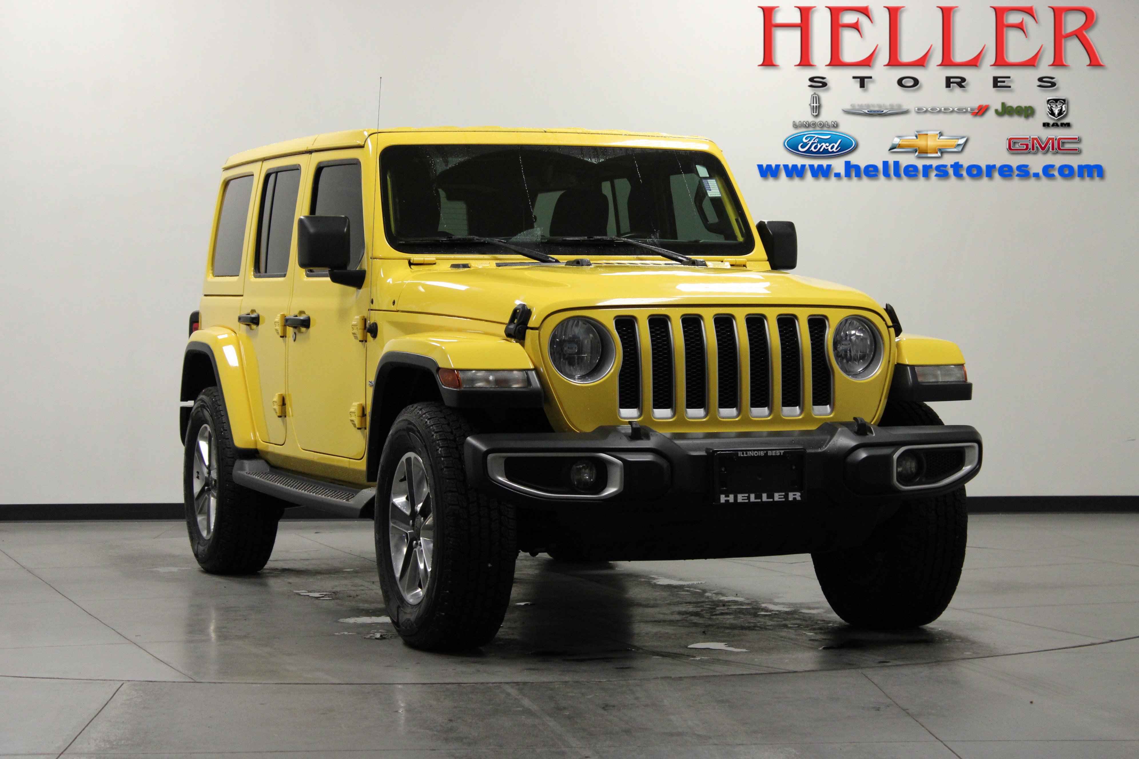 Used 2018 Jeep Wrangler Unlimited Sahara image 1