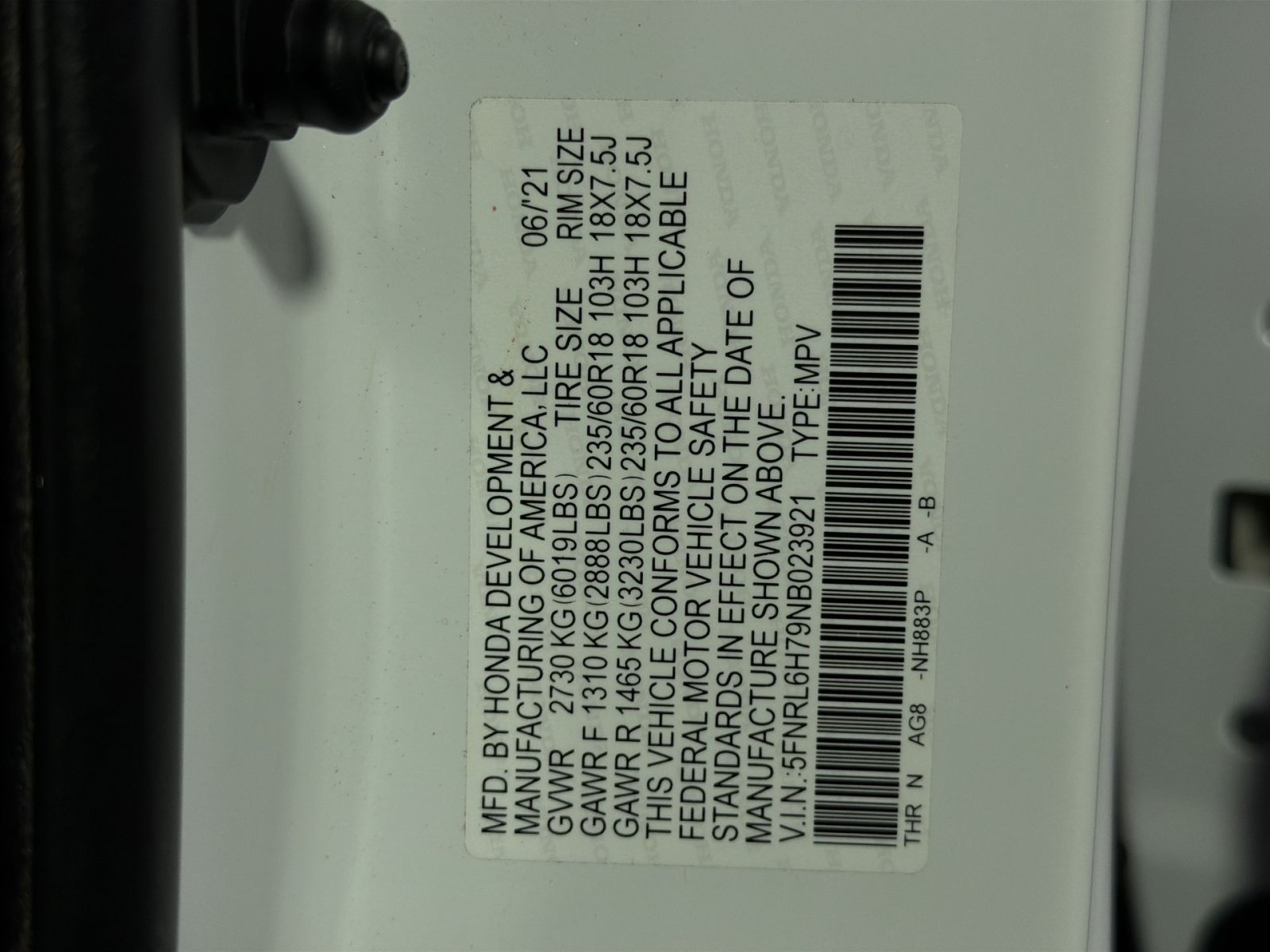 Used 2022 Honda Odyssey EX-L image 35